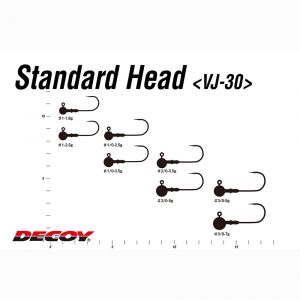 decoy standar violence jigheads vj-30 cc