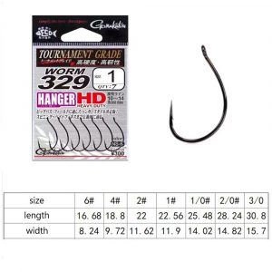 luoi-gamakatsu-worm-329-thong-so